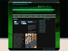 Tablet Screenshot of lasermicrophone.com